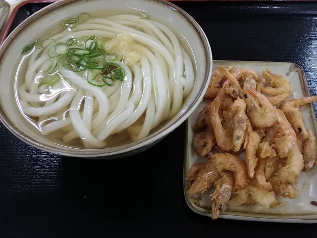 かけ小とエビ天バラシ.jpg